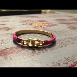 Vintage pink GG Gucci bangle